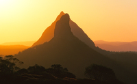 LS123 Sunset, The Glass House Mountains National Park, Queensland